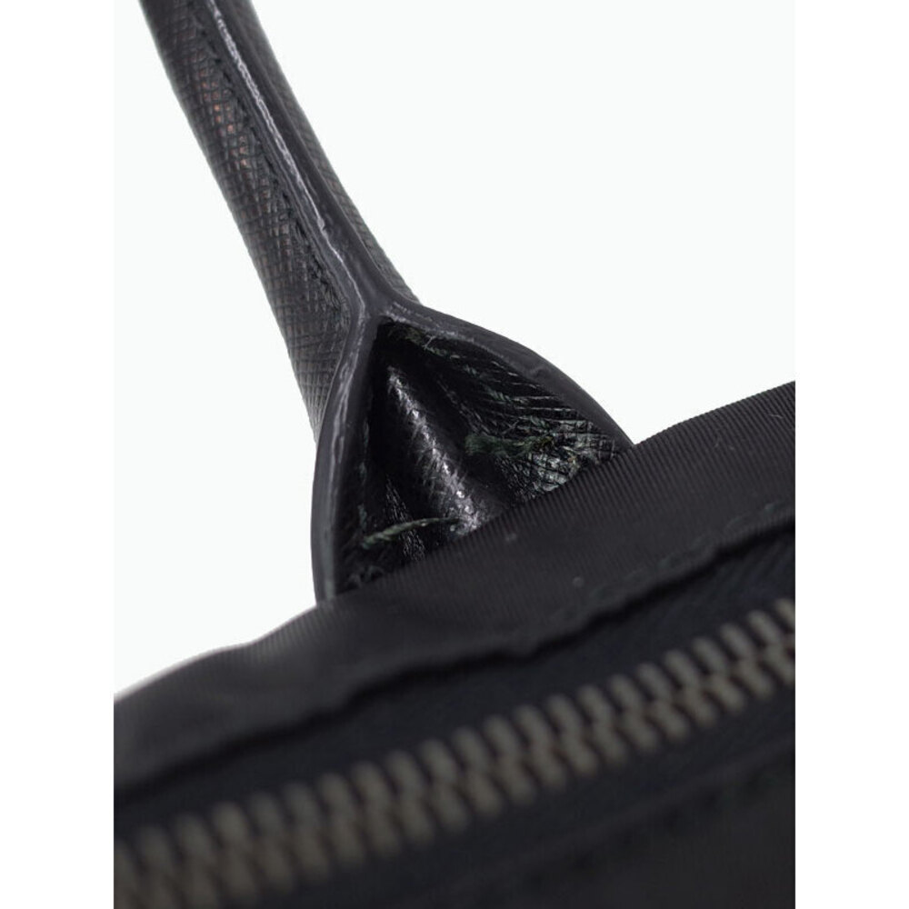 Prada Tessuto Ricamo tote bag black floral beading - Picture 6 of 9
